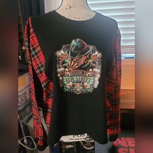 Cropped Horror Sweatshirt